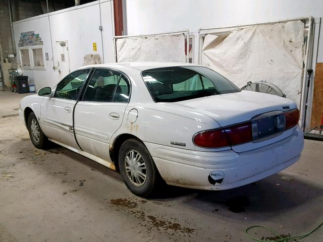 1G4HP54K82U112575 - 2002 BUICK LESABRE CU WHITE photo 3