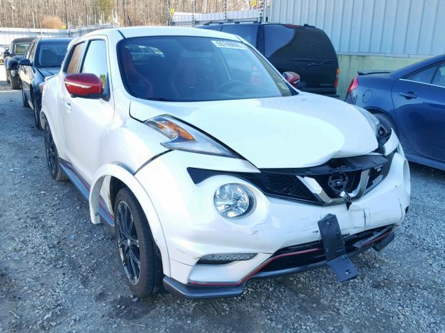 JN8DF5MV3FT250511 - 2015 NISSAN JUKE NISMO WHITE photo 1