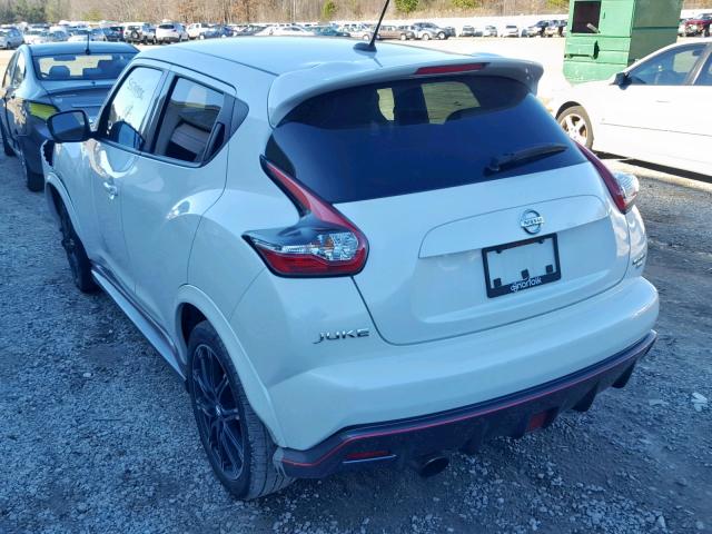 JN8DF5MV3FT250511 - 2015 NISSAN JUKE NISMO WHITE photo 3