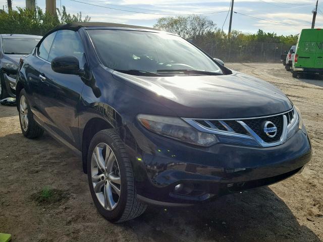 JN8AZ1FY6BW001929 - 2011 NISSAN MURANO CRO BLACK photo 1