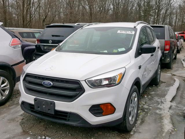 1FMCU0F7XHUB34536 - 2017 FORD ESCAPE S WHITE photo 2