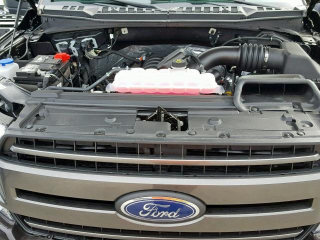 1FTEW1E5XJFD01792 - 2018 FORD F150 SUPER PURPLE photo 7