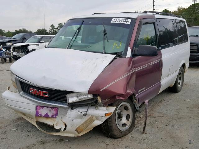 1GKDM19W7XB531251 - 1999 GMC SAFARI XT WHITE photo 2