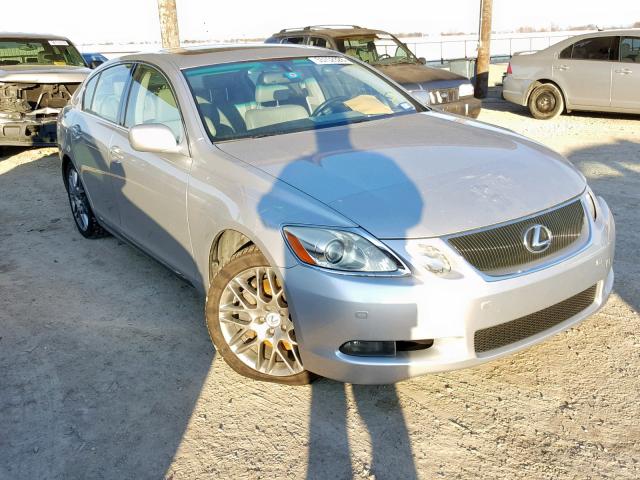 JTHBC96S275011574 - 2007 LEXUS GS 450H SILVER photo 1