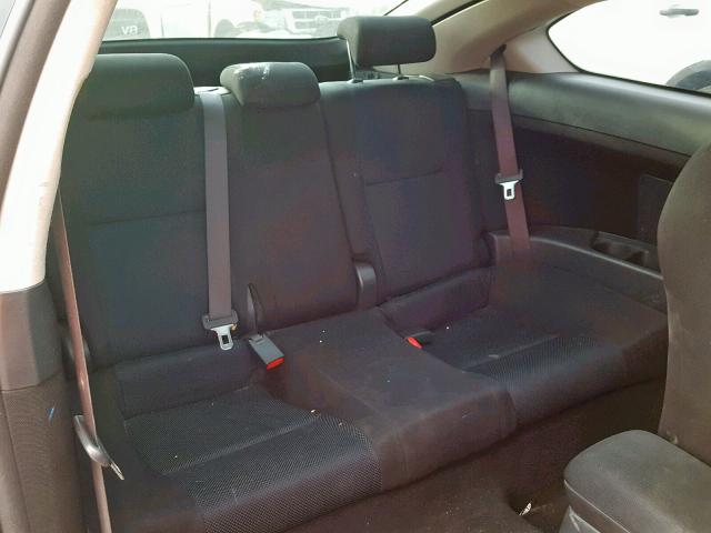 JTKDE177850008066 - 2005 TOYOTA SCION TC შავი ფოტო 6