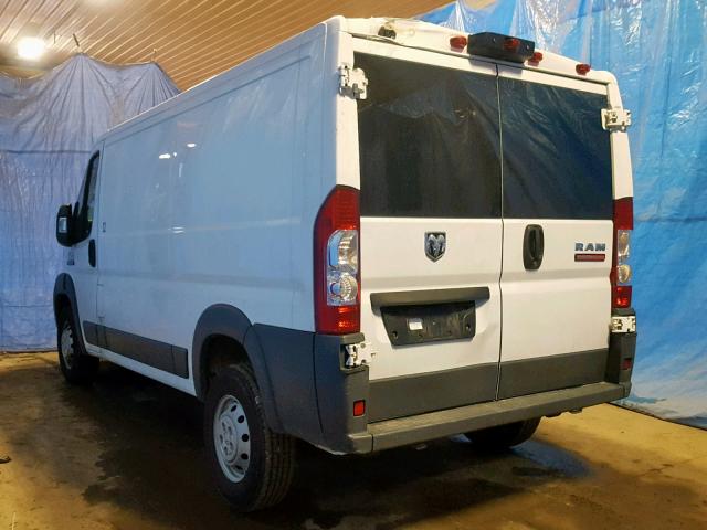 3C6TRVAG1JE106310 - 2018 RAM PROMASTER 白色 照片 3