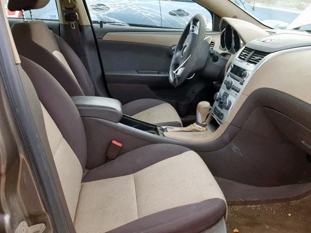 1G1ZA5EU4BF367036 - 2011 CHEVROLET MALIBU LS ბურგუნდია ფოტო 5