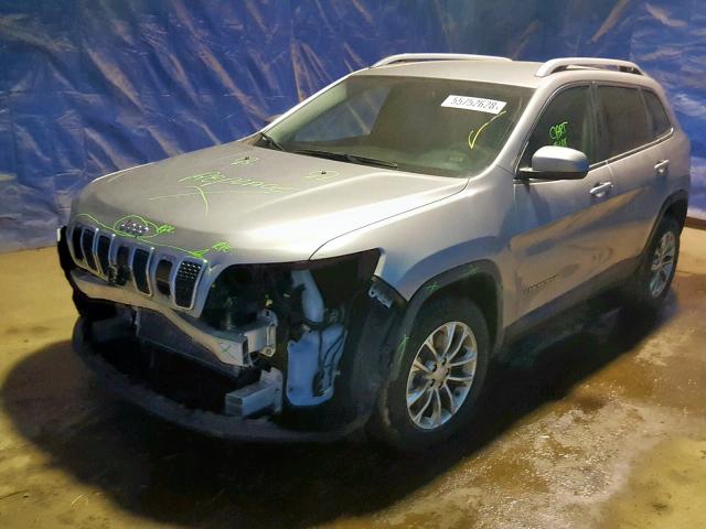 1C4PJLLB1KD154531 - 2019 JEEP CHEROKEE L GRAY photo 2