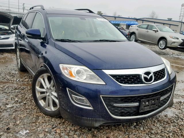 JM3TB2DV9B0301823 - 2011 MAZDA CX-9 BLUE photo 1