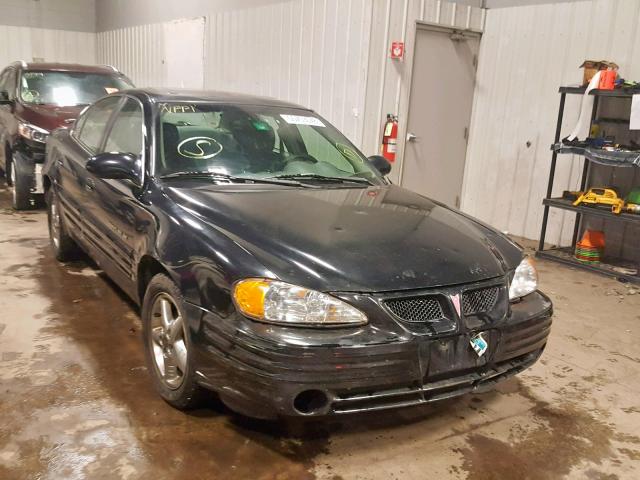 1G2NF52F32C185363 - 2002 PONTIAC GRAND AM S BLACK photo 1