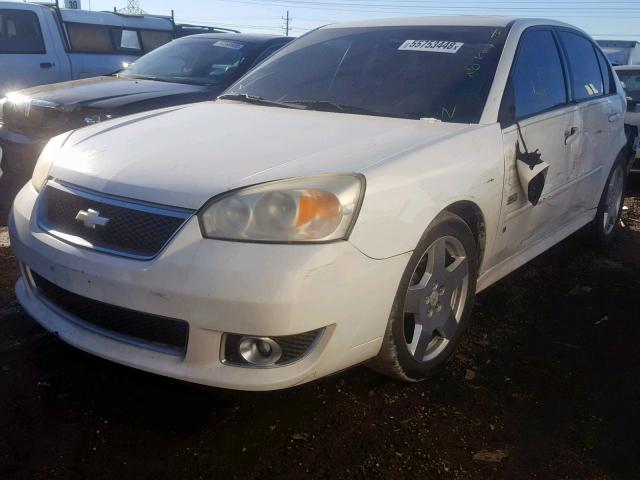 1G1ZW531X6F245376 - 2006 CHEVROLET MALIBU SS 白色 照片 2