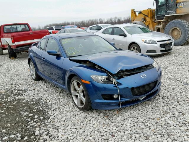 JM1FE173760203168 - 2006 MAZDA RX8 BLUE photo 1