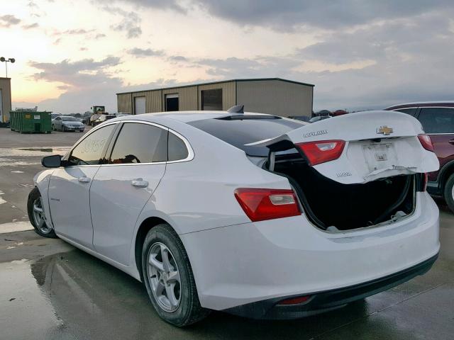 1G1ZB5ST2GF353345 - 2016 CHEVROLET MALIBU LS WHITE photo 3