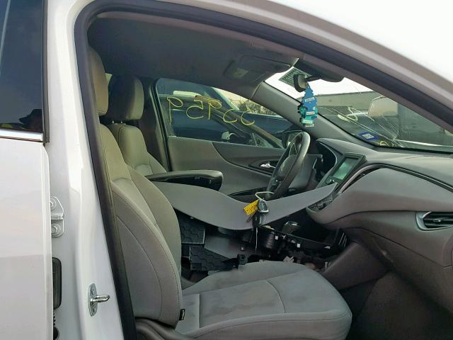 1G1ZB5ST2GF353345 - 2016 CHEVROLET MALIBU LS WHITE photo 5