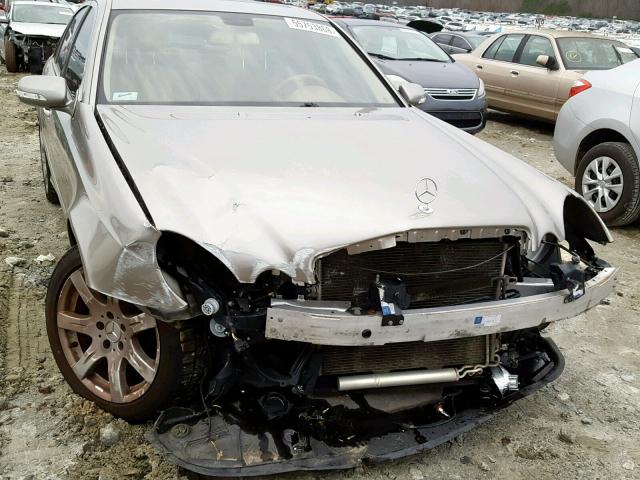 WDBUF56X57B107687 - 2007 MERCEDES-BENZ E 350 GRAY photo 9