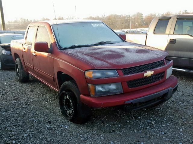 1GCHTCFE3B8111662 - 2011 CHEVROLET COLORADO L BURGUNDY photo 1