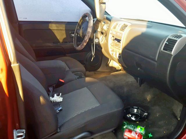 1GCHTCFE3B8111662 - 2011 CHEVROLET COLORADO L BURGUNDY photo 5