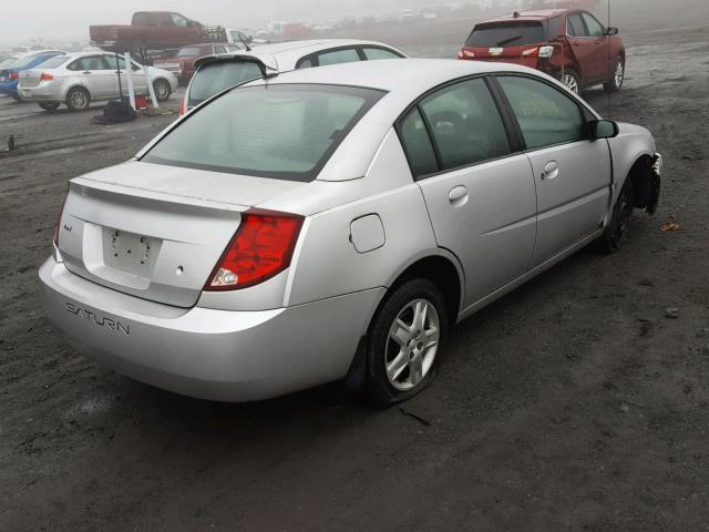 1G8AJ55F37Z208448 - 2007 SATURN ION LEVEL SILVER photo 4
