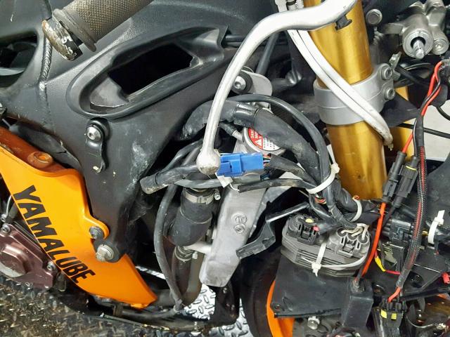 JYARN23E7CA011986 - 2012 YAMAHA YZFR1 BLACK photo 11