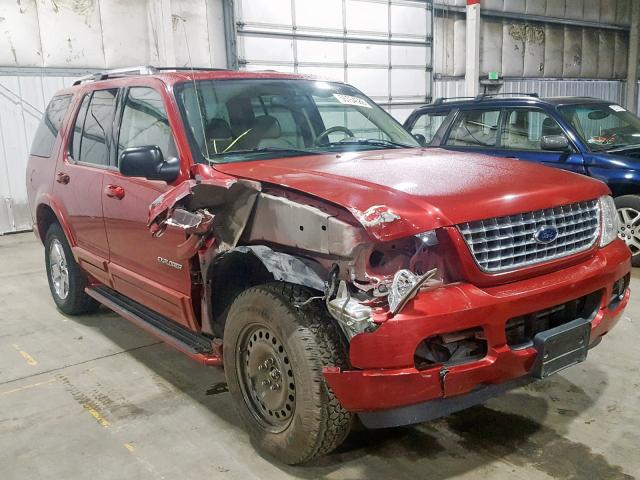 1FMDU75W44ZA52353 - 2004 FORD EXPLORER L RED photo 1