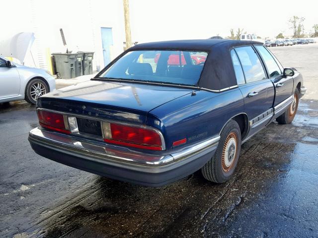 1G4CU5314P1632664 - 1993 BUICK PARK AVENU BLUE photo 4