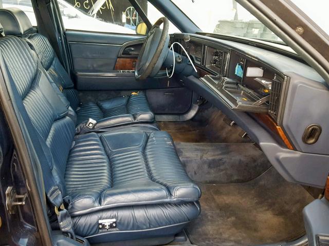 1G4CU5314P1632664 - 1993 BUICK PARK AVENU BLUE photo 5