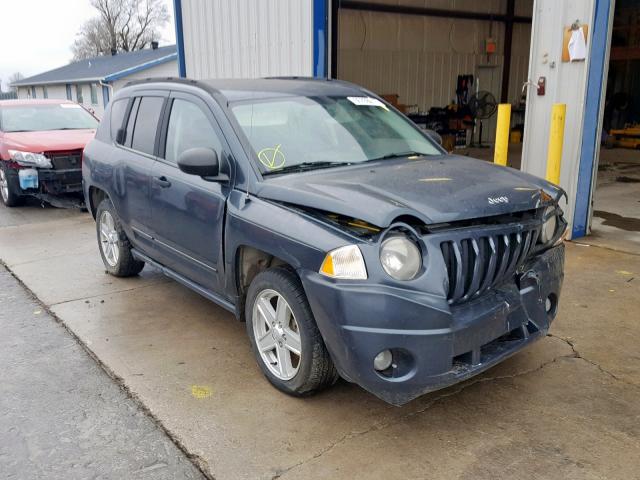 1J8FF47W77D278920 - 2007 JEEP COMPASS BLUE photo 1