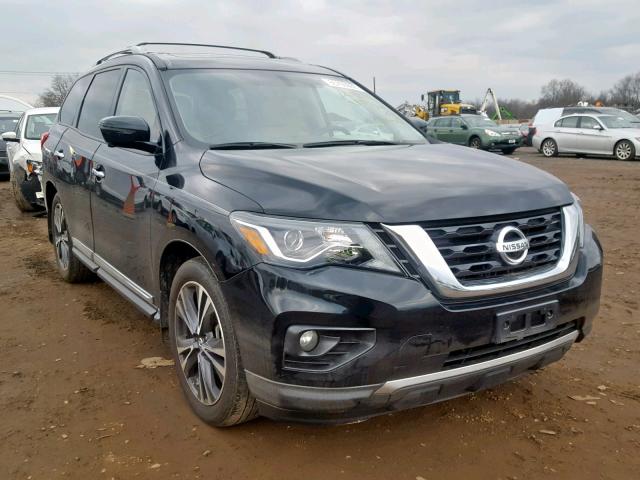 5N1DR2MN1HC680912 - 2017 NISSAN PATHFINDER BLACK photo 1