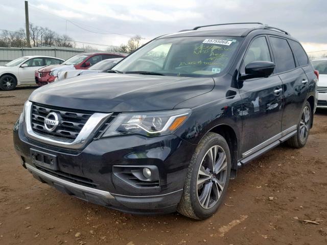 5N1DR2MN1HC680912 - 2017 NISSAN PATHFINDER BLACK photo 2