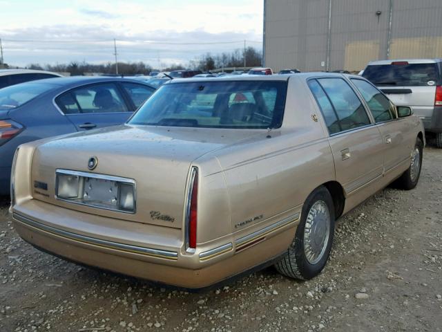 1G6KE54Y5WU725461 - 1998 CADILLAC DEVILLE DE BEIGE photo 4