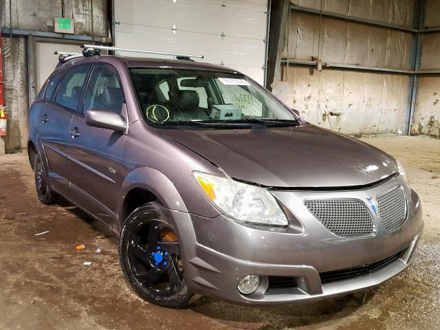 5Y2SL63815Z408367 - 2005 PONTIAC VIBE GRAY photo 1