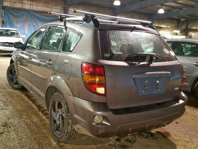 5Y2SL63815Z408367 - 2005 PONTIAC VIBE GRAY photo 3