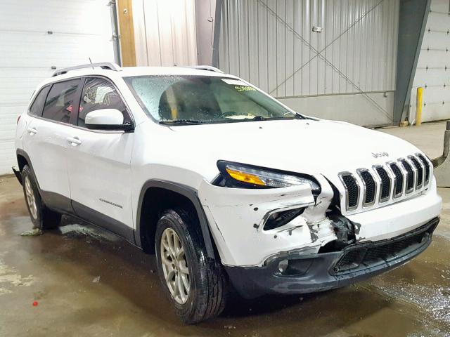 1C4PJMCBXFW749734 - 2015 JEEP CHEROKEE L WHITE photo 1