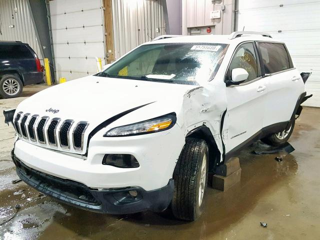 1C4PJMCBXFW749734 - 2015 JEEP CHEROKEE L WHITE photo 2