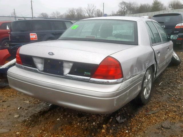 2FABP7EV9BX155447 - 2011 FORD CROWN VICT SILVER photo 4