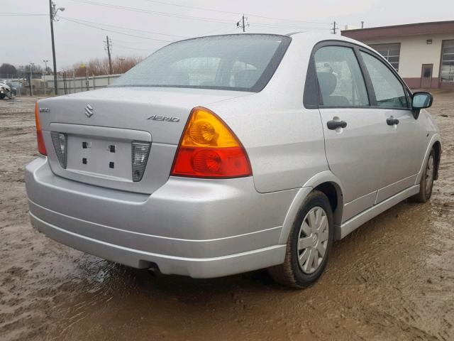 JS2RA62S375355303 - 2007 SUZUKI AERIO SILVER photo 4