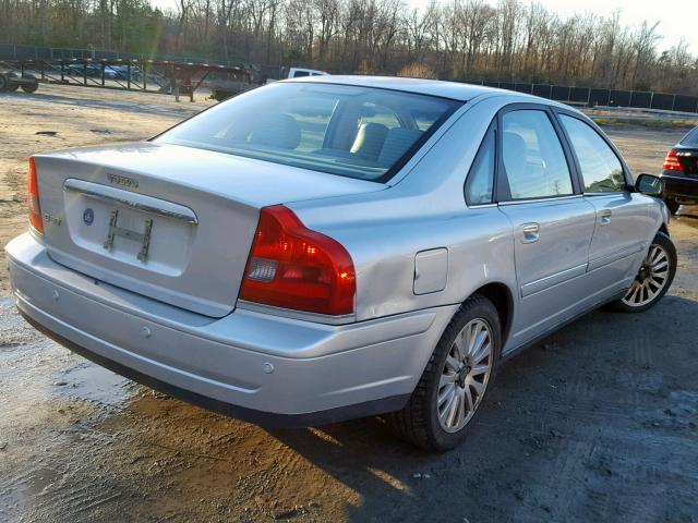 YV1TS592061435705 - 2006 VOLVO S80 2.5T SILVER photo 4