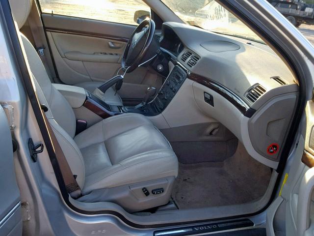 YV1TS592061435705 - 2006 VOLVO S80 2.5T SILVER photo 5