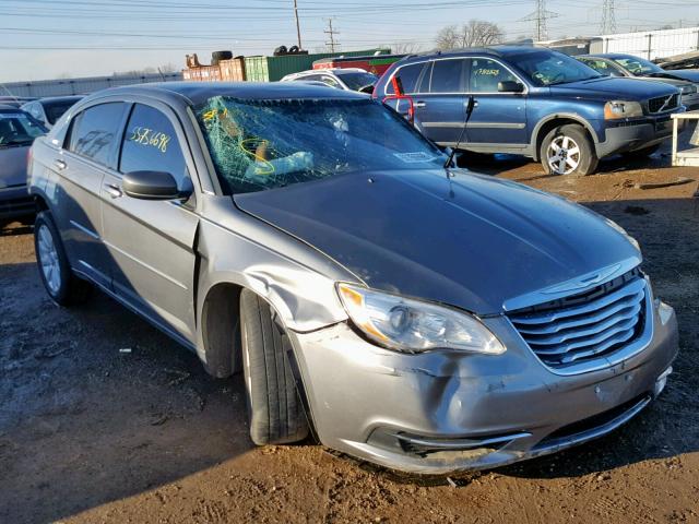 1C3CCBBBXCN207506 - 2012 CHRYSLER 200 TOURIN GRAY photo 1