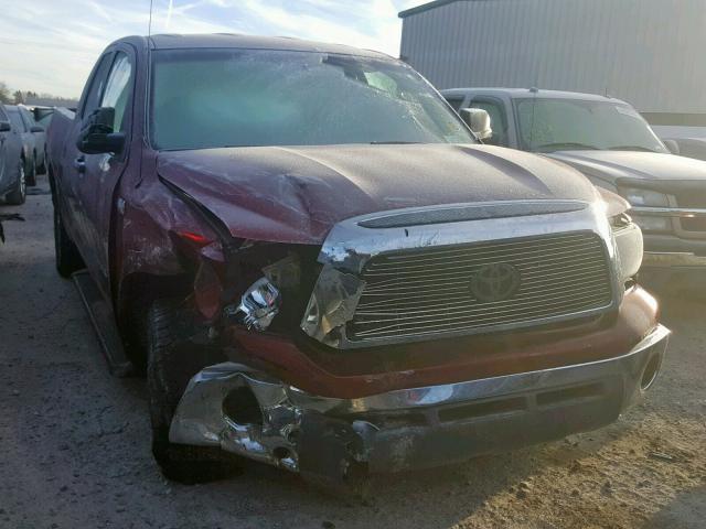 5TBBV54187S461859 - 2007 TOYOTA TUNDRA DOU RED photo 1