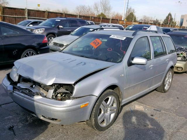 WVWSK61J23W362832 - 2003 VOLKSWAGEN JETTA GLS SILVER photo 2