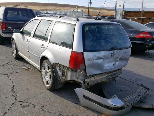 WVWSK61J23W362832 - 2003 VOLKSWAGEN JETTA GLS SILVER photo 3