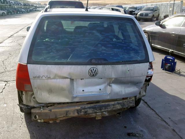 WVWSK61J23W362832 - 2003 VOLKSWAGEN JETTA GLS SILVER photo 9