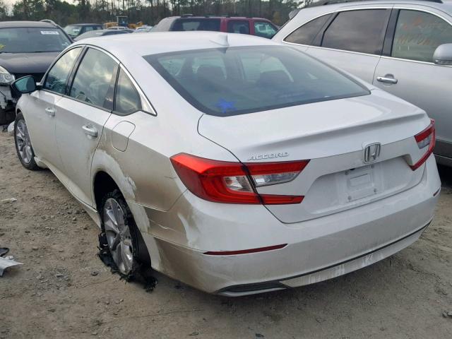 1HGCV1F17JA117298 - 2018 HONDA ACCORD LX WHITE photo 3