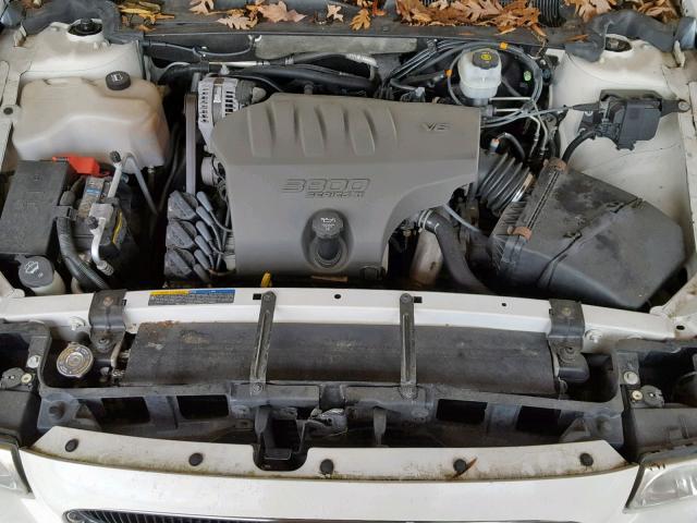 1G4HP52K45U156709 - 2005 BUICK LESABRE CU WHITE photo 7