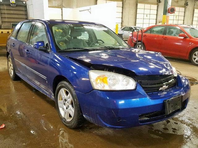 1G1ZT638X6F109339 - 2006 CHEVROLET MALIBU MAX ლურჯი ფოტო 1