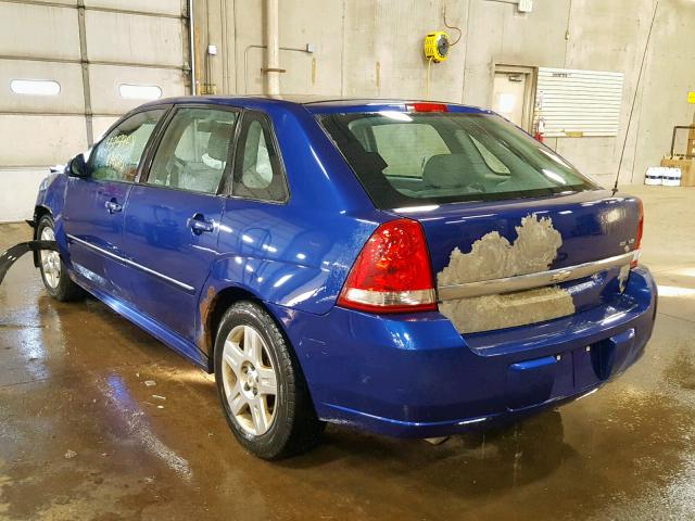 1G1ZT638X6F109339 - 2006 CHEVROLET MALIBU MAX ლურჯი ფოტო 3