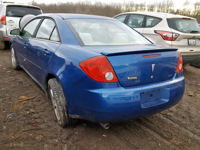 1G2ZH528554172576 - 2005 PONTIAC G6 GT BLUE photo 3