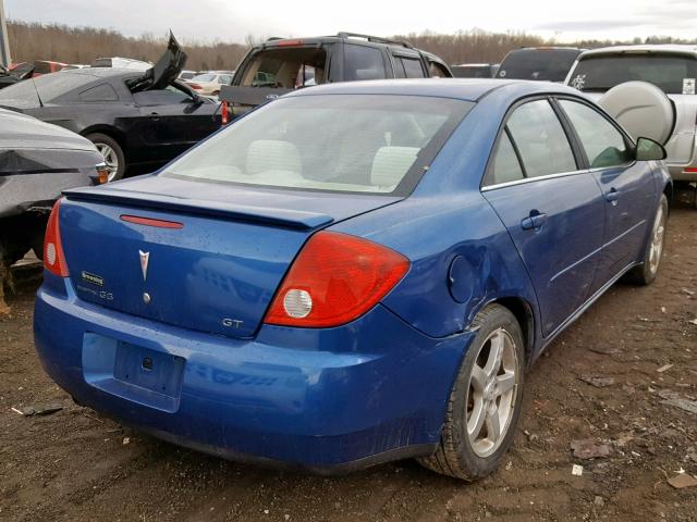 1G2ZH528554172576 - 2005 PONTIAC G6 GT BLUE photo 4