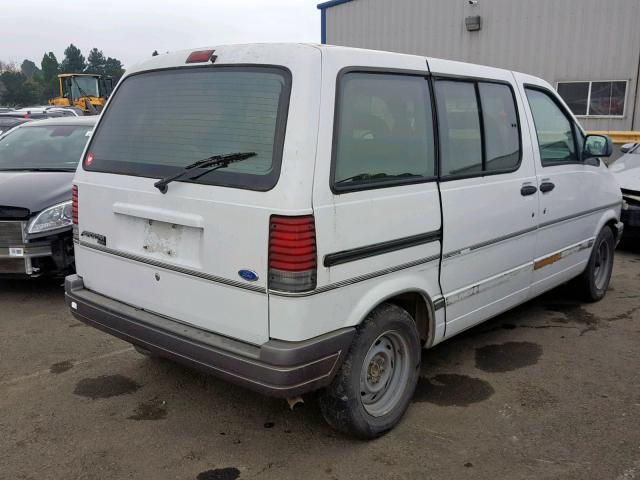 1FMCA11U7VZB32558 - 1997 FORD AEROSTAR WHITE photo 4